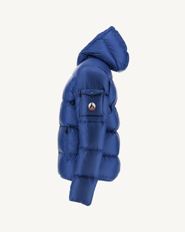 Jott Dark Denim Aşırı Soğuk Kapüşonlu Ceket Java