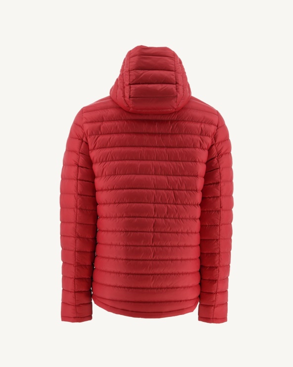 Jott Marine/rouge çift Taraflı Kapüşonlu şişme Ceket Bergen