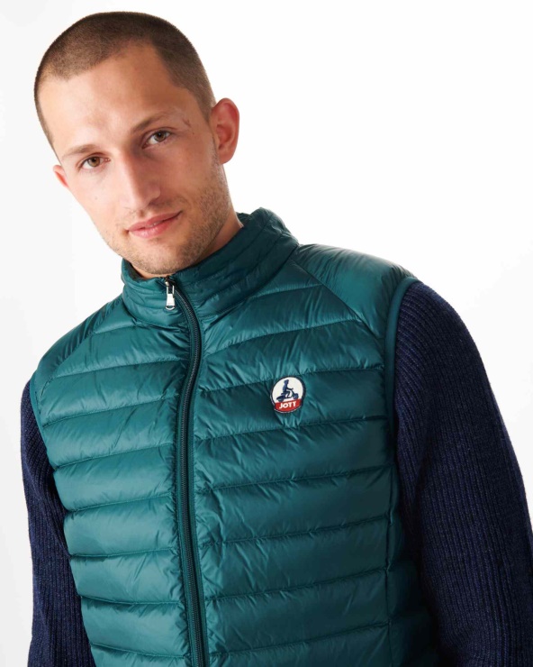 Jott Kolsuz Aşağı Ceket Vert Fonce Tom