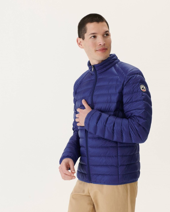 Hafif Aşağı Ceket Koyu Denim Mat Jott