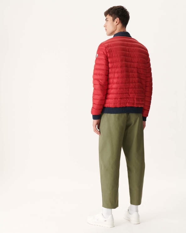 Jott Marine/rouge çift Taraflı Ceket Bombay