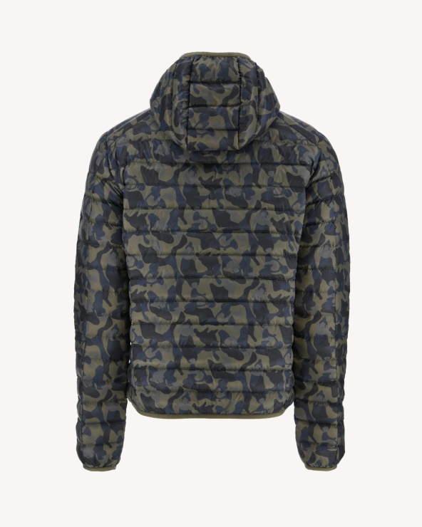 Jott Print Militaire Hafif Kuş Tüyü Ceket Nico