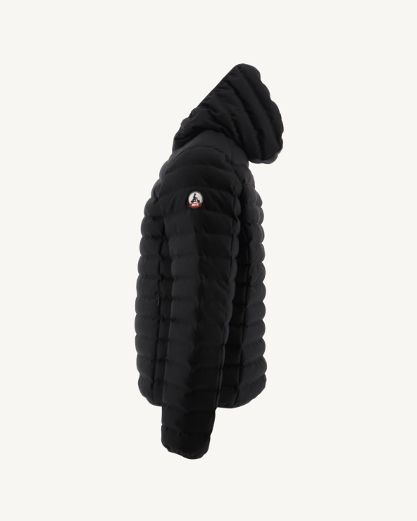 Jott Noir Kapüşonlu Ceket Nico
