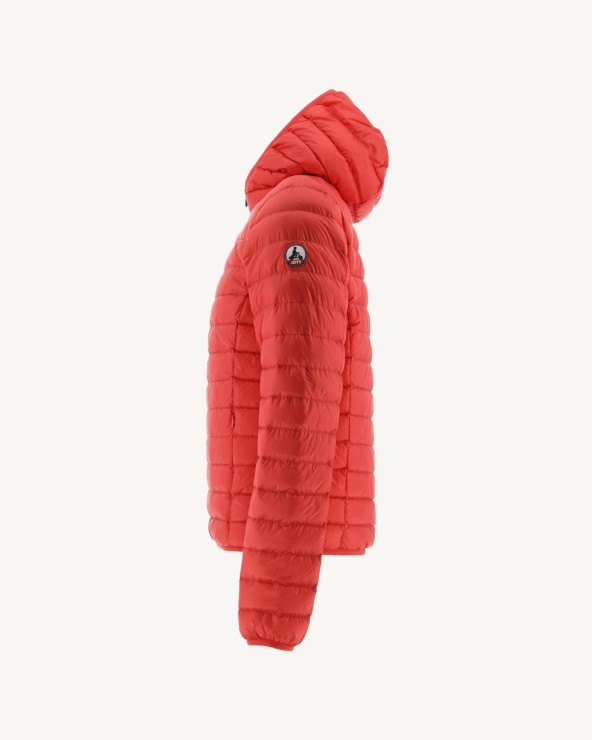 Jott Fire Red Hafif şişme Mont Nico