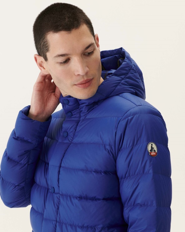 Jott Dark Denim Jorge Kapüşonlu Kirpi Ceket