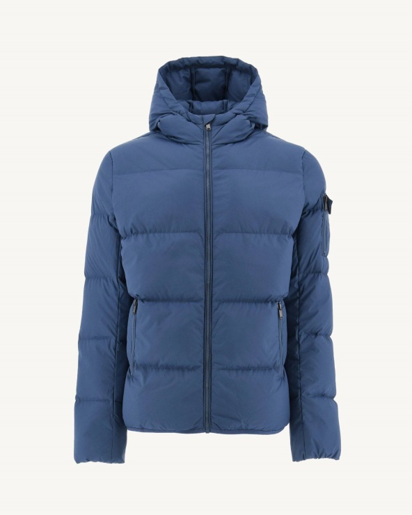 Jott Blue Jeans Toledo Aşırı Soğuk Kapüşonlu Kirpi Ceket