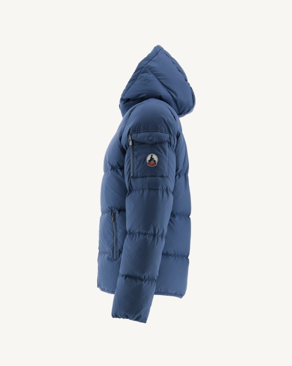 Jott Blue Jeans Toledo Aşırı Soğuk Kapüşonlu Kirpi Ceket