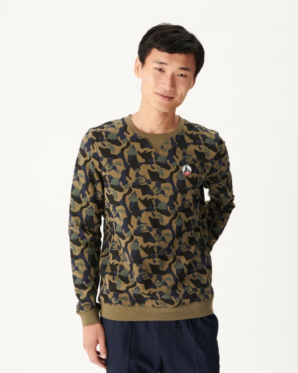Baskılı Askeri Sweatshirt Braga Jott