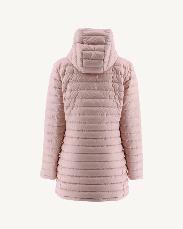 Geri Dönüşümlü Hafif Kuş Tüyü Ceket Noir/rose Pale Moscou Jott