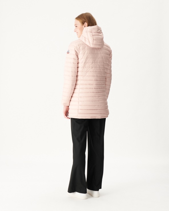 Geri Dönüşümlü Hafif Kuş Tüyü Ceket Noir/rose Pale Moscou Jott