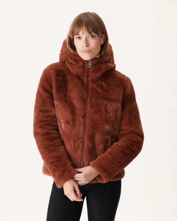 Jott Extreme Cold Tersinir Aşağı Ceket Karamel Gala