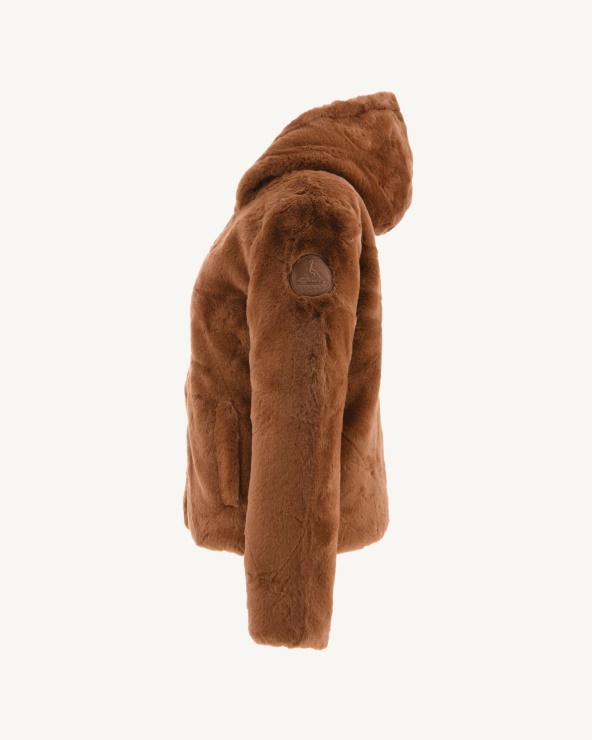 Jott Extreme Cold Tersinir Aşağı Ceket Karamel Gala
