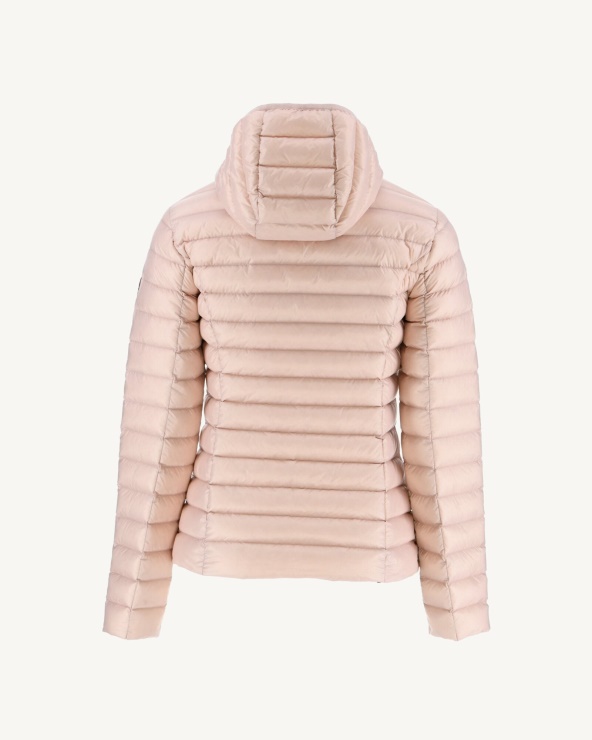 Hafif Kapüşonlu Ceket Pembe Soluk Cloe Jott