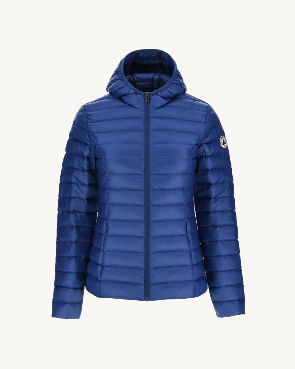 Jott Hafif Kapüşonlu Ceket Koyu Denim Cloe