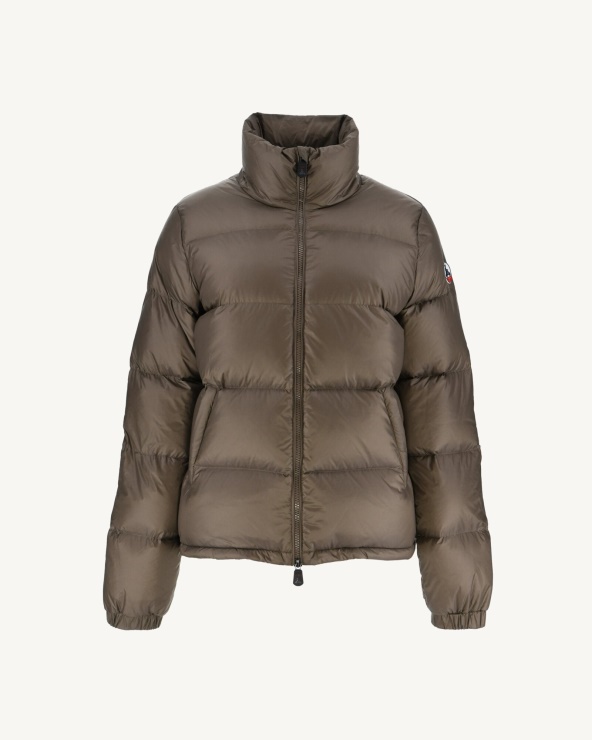 Jott Extreme Cold Kapitone Ceket Taupe Cardiff