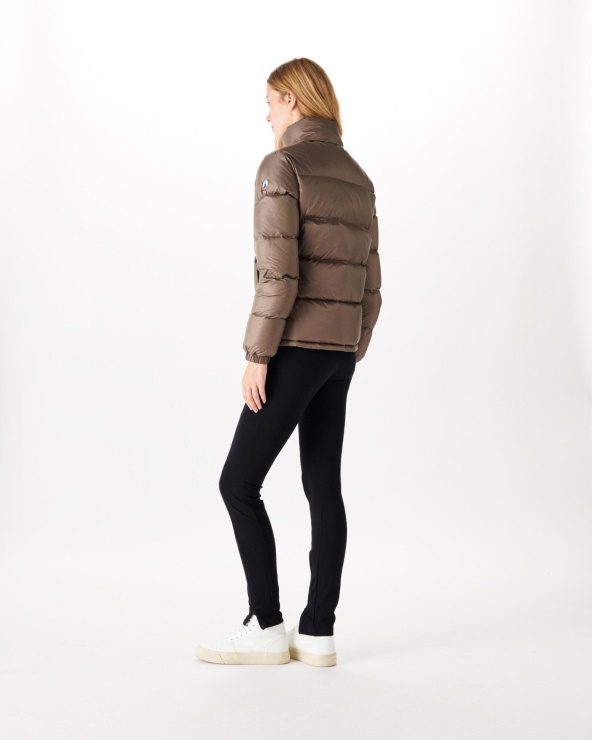 Jott Extreme Cold Kapitone Ceket Taupe Cardiff