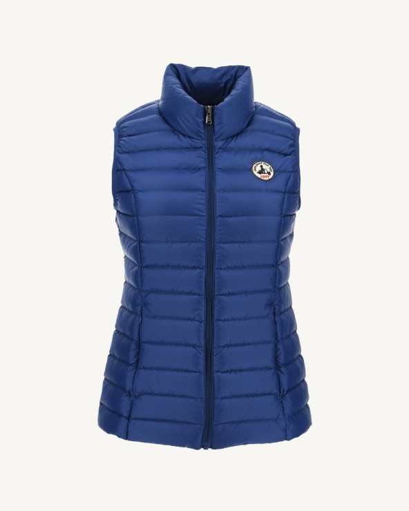 Jott Hafif Kolsuz Aşağı Ceket Koyu Denim Seda