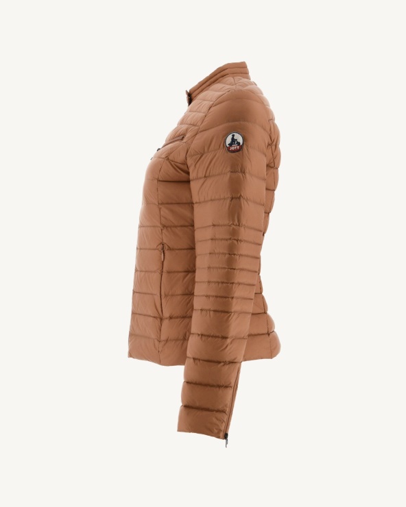 Jott Hafif Kuş Tüyü Ceket Camel Nina