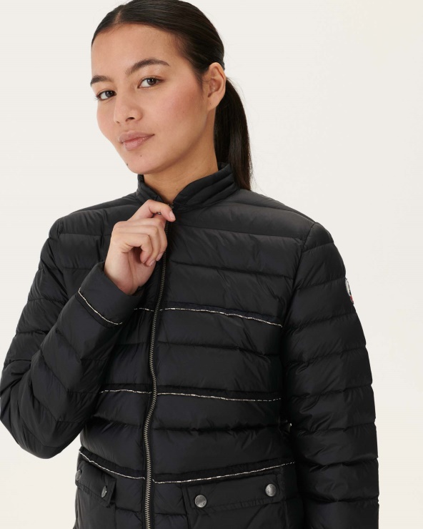 Siyah Andorra Kısa Hafif Ceket Jott Fashion