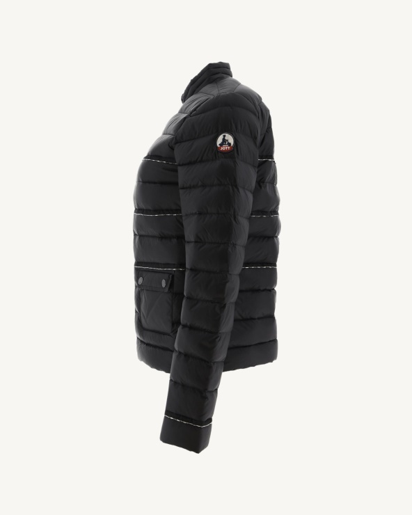 Siyah Andorra Kısa Hafif Ceket Jott Fashion