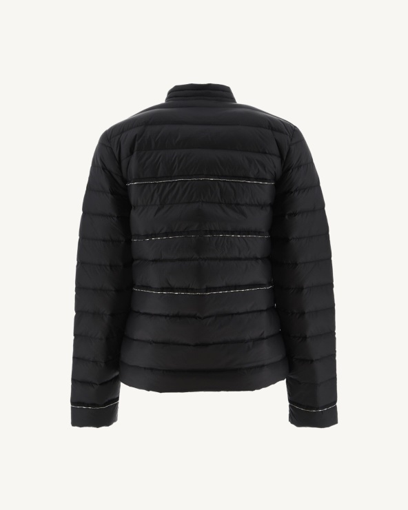 Siyah Andorra Kısa Hafif Ceket Jott Fashion