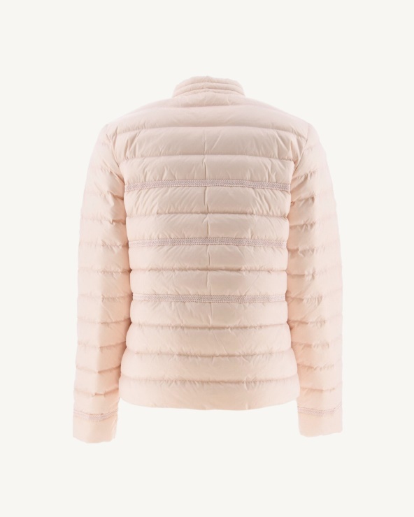 Jott Soft Pembe Andorra Kısa Hafif Ceket