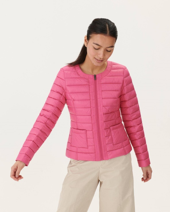 Jott Fashion Hafif Kuş Tüyü Ceket Yaban Gülü Douda