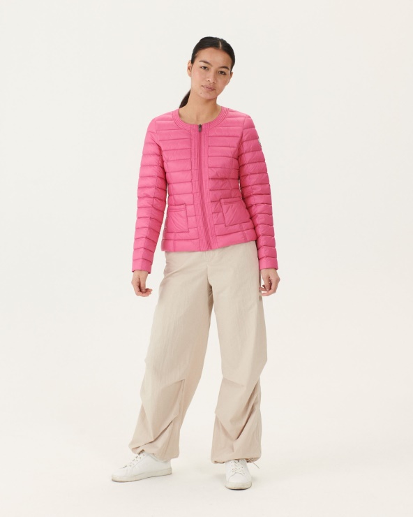 Jott Fashion Hafif Kuş Tüyü Ceket Yaban Gülü Douda