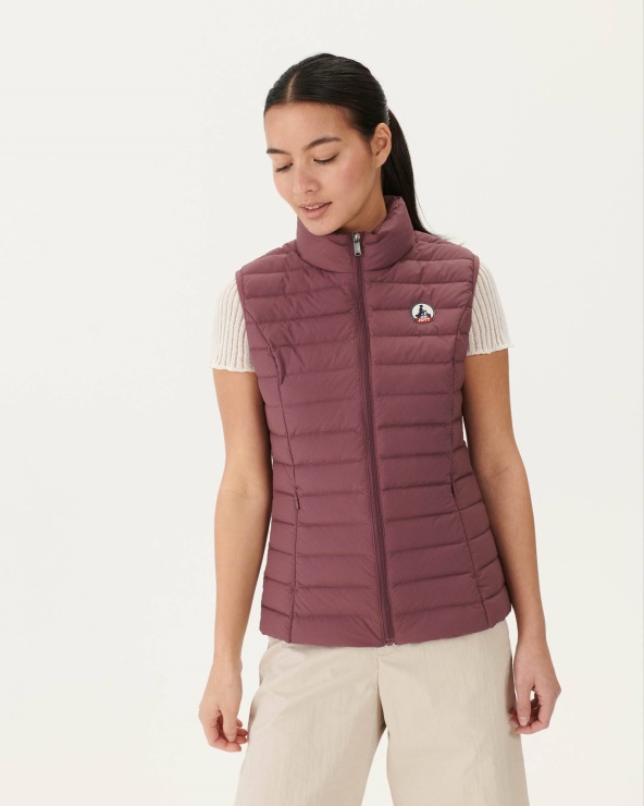 Bordo Grenada Streç Kolsuz Kirpi Ceket Jott Fashion