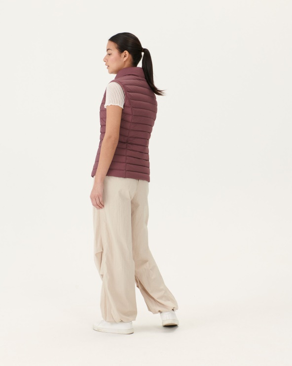 Bordo Grenada Streç Kolsuz Kirpi Ceket Jott Fashion