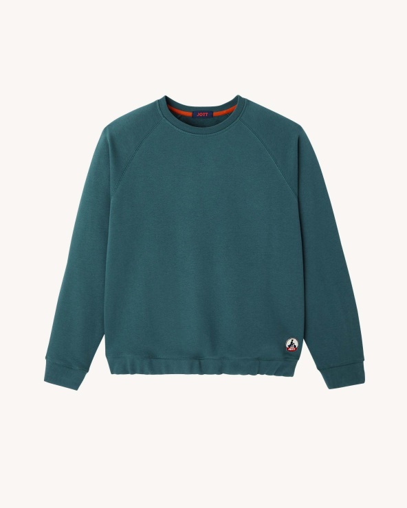 Jott Vert Fonce Sweatshirt Saltanatı