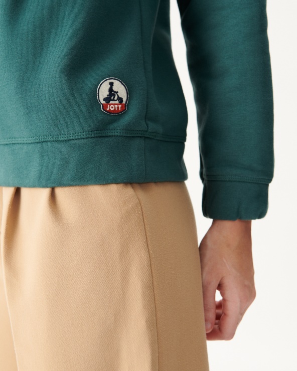 Jott Vert Fonce Sweatshirt Saltanatı
