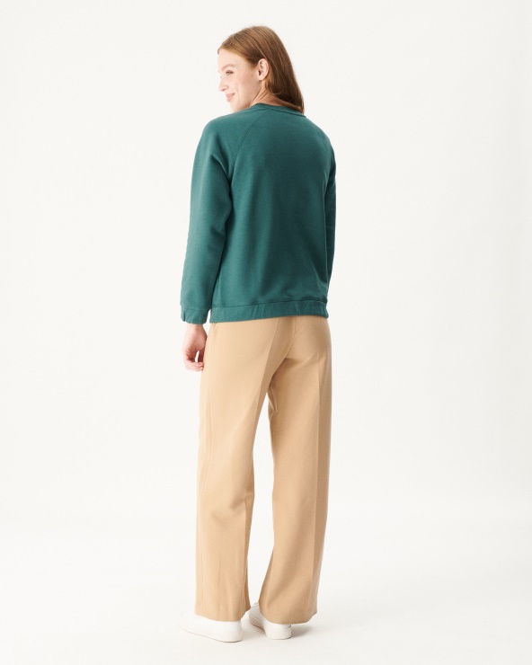 Jott Vert Fonce Sweatshirt Saltanatı