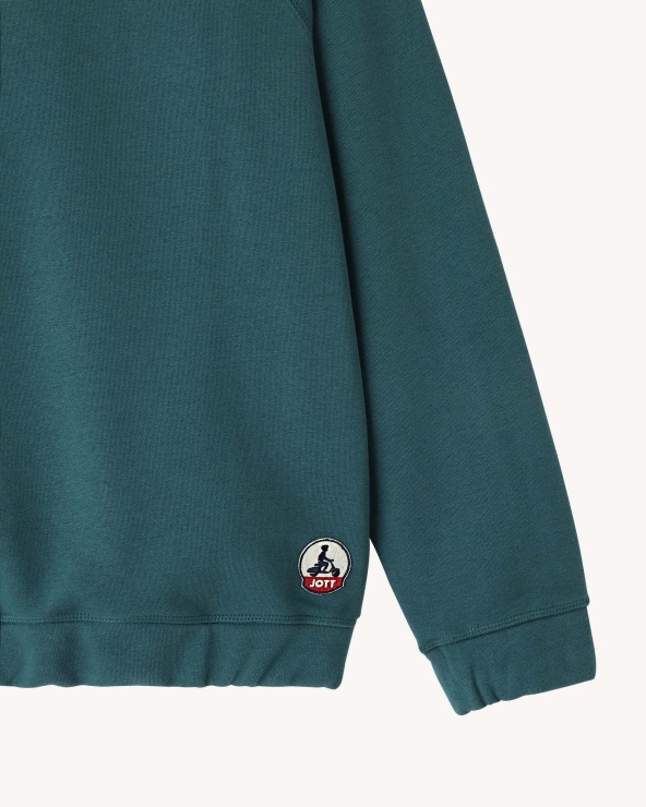 Jott Vert Fonce Sweatshirt Saltanatı