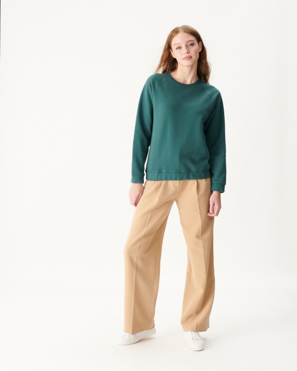 Jott Vert Fonce Sweatshirt Saltanatı