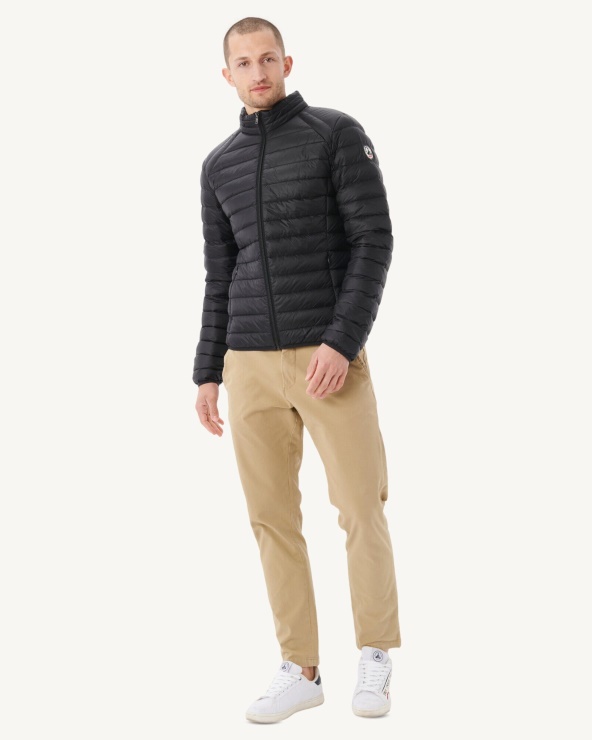 Jott Siyah Hafif şişme Mont