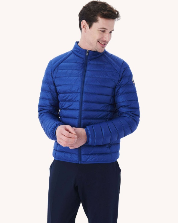 Koyu Denim Hafif Aşağı Ceket Mat Jott
