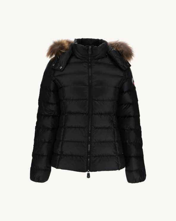Kapüşonlu Ceket Siyah Luxe Jott
