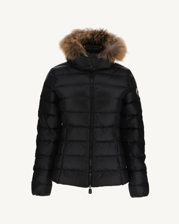Kapüşonlu Ceket Siyah Luxe Jott