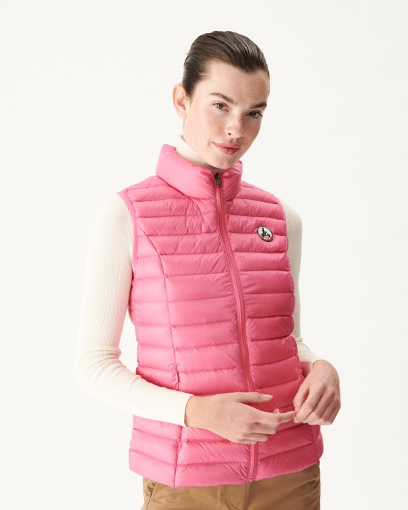 Hafif Kolsuz Ceket Pembe Seda Jott
