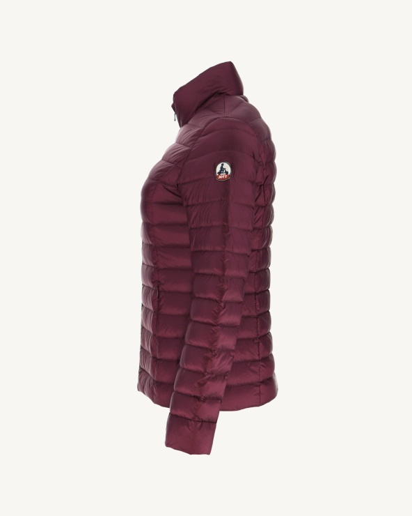 Hafif Kuş Tüyü Ceket Jott Aubergine Cha